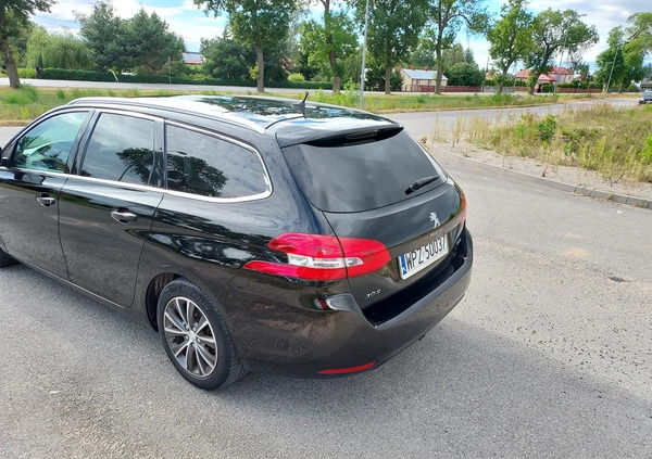 Peugeot 308 cena 39900 przebieg: 169900, rok produkcji 2017 z Przasnysz małe 254